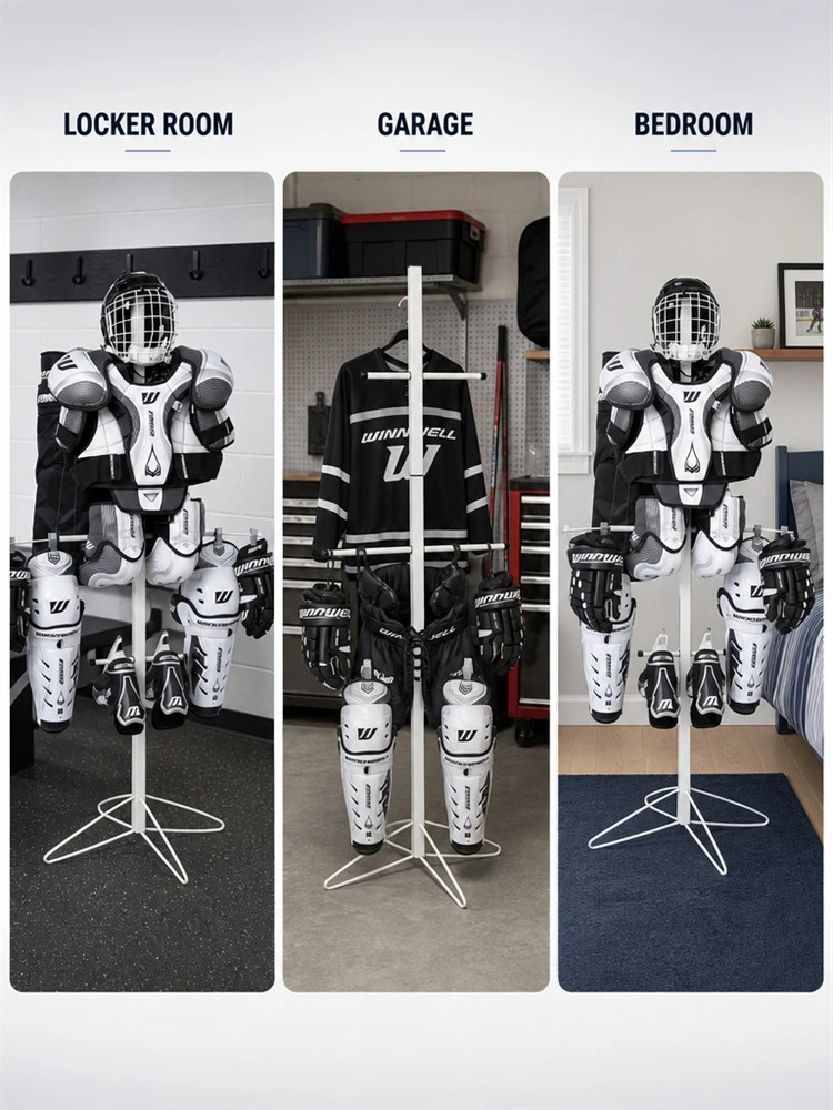 Detachable Hockey Equipment Drying Rack