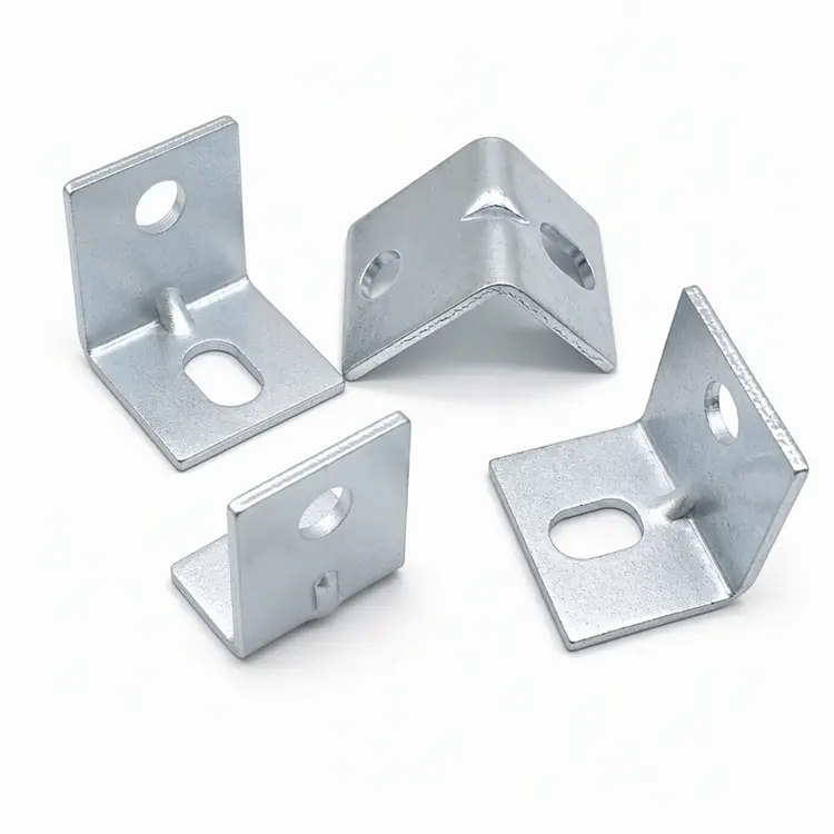 Zinc Plated Silver Heavy Duty Corner Brace